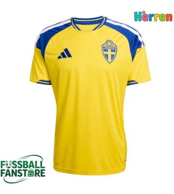 Schweden Replik Heimtrikot WM 2026 Kurzarm